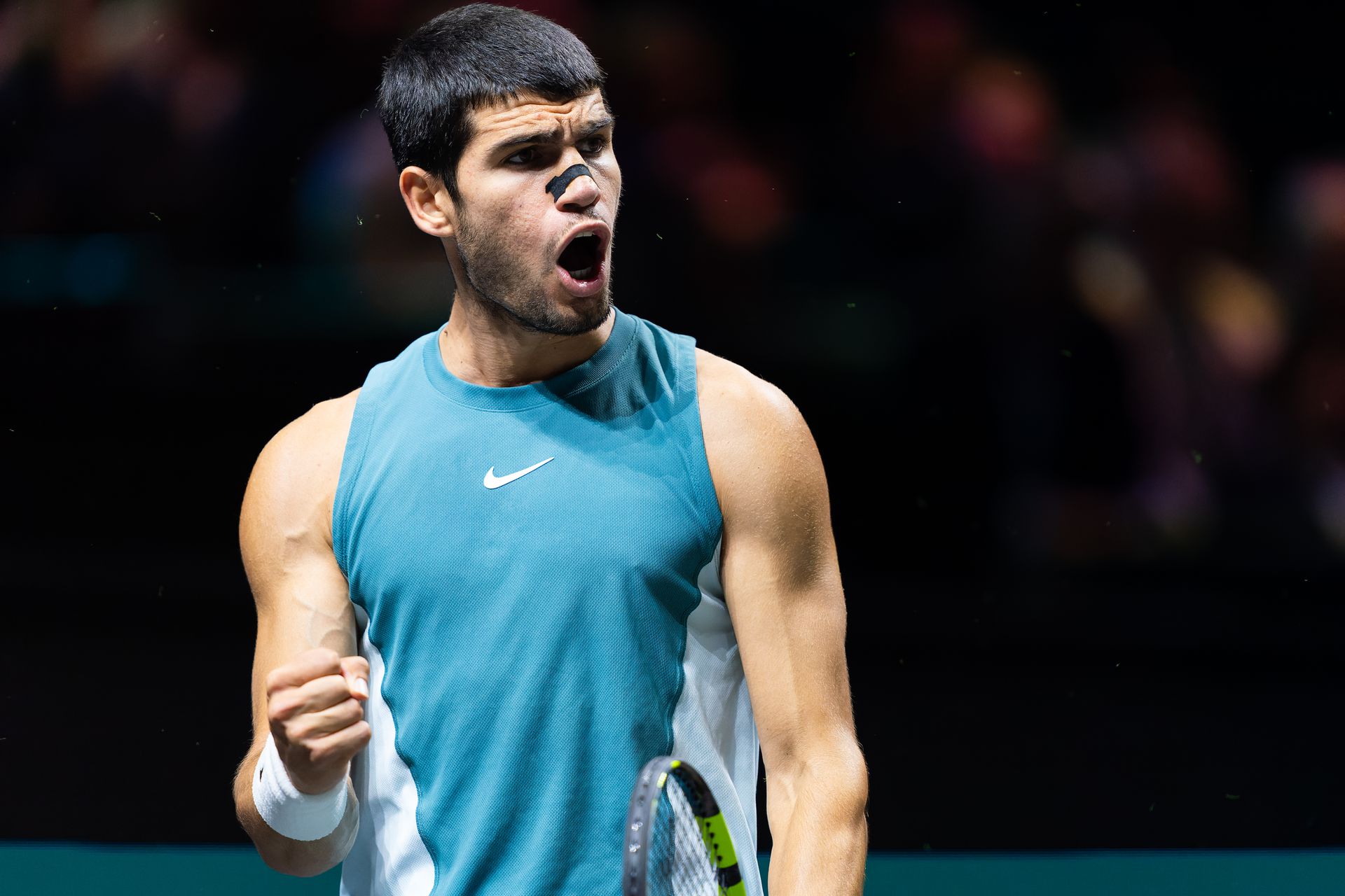 Carlos Alcaraz wearing Strapflow at ATP