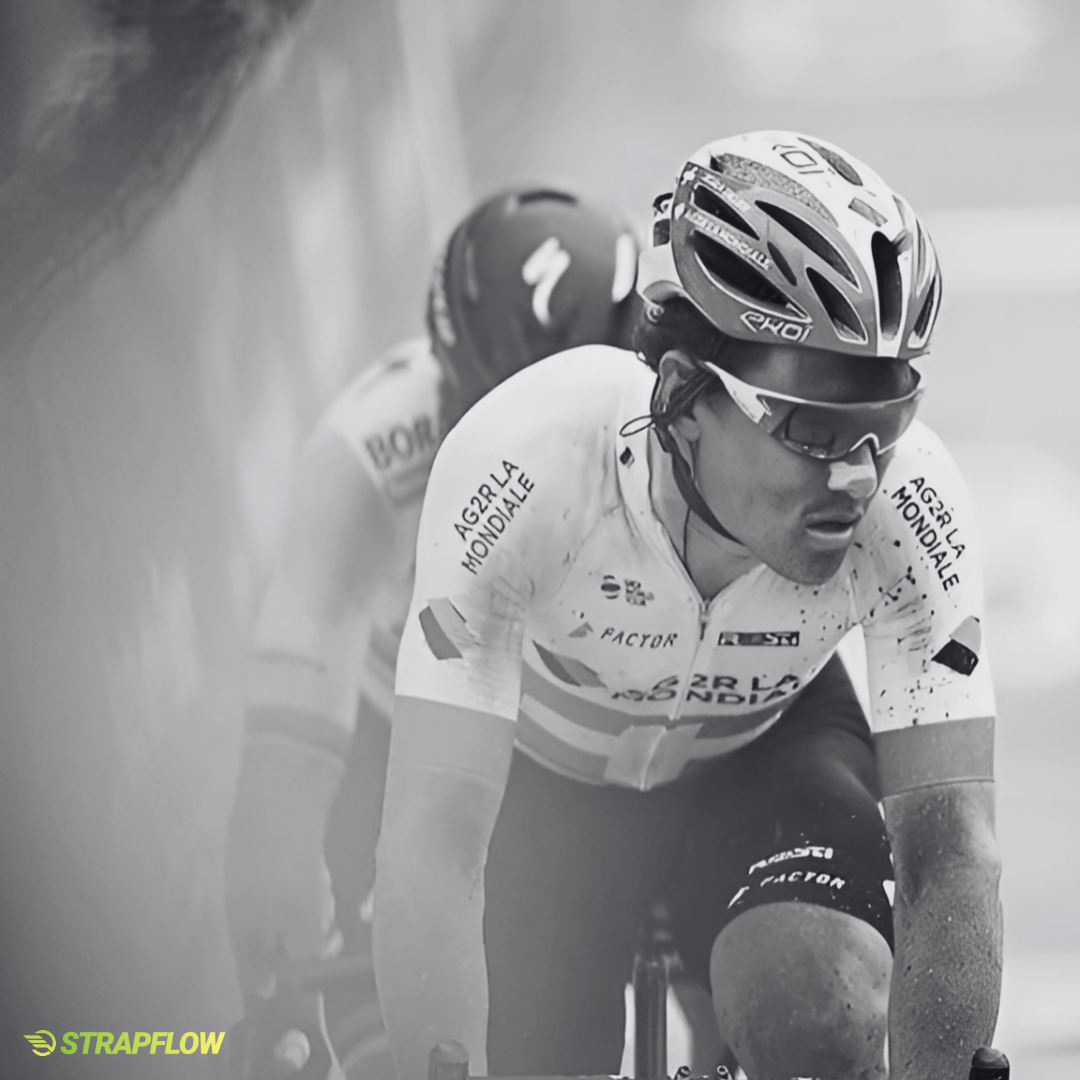 Cyclist B&W Strapflow branded